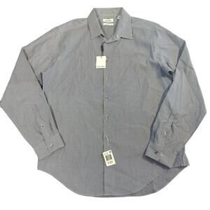 Calvin Klein Men's Slim Fit Performance Non Iron Shirt Size 17 36/37